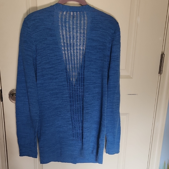 Lucky Brand Blue Cardigan Sweater - Picture 5 of 7